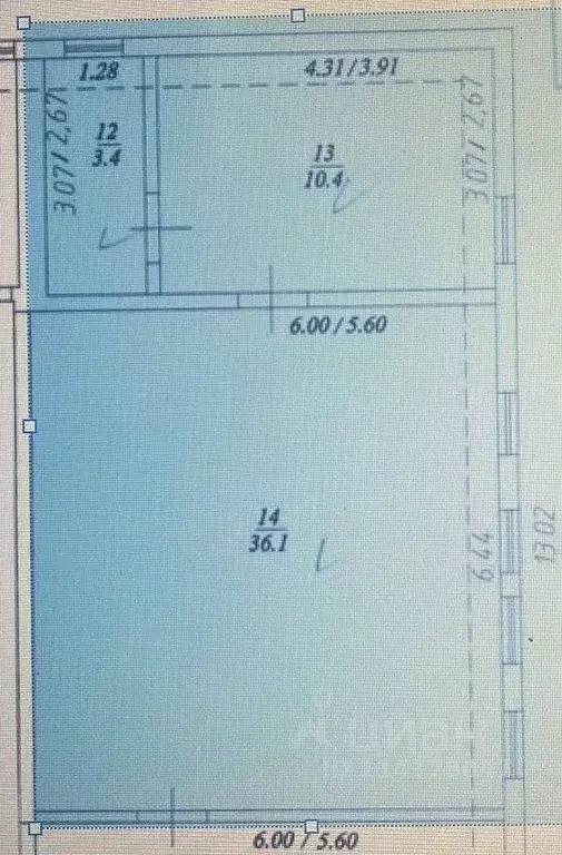 Офис в Краснодарский край, Краснодар ул. Красных Партизан, 567Б (53 м) - Фото 2