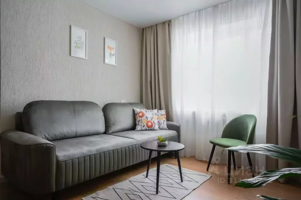 1-к кв. Калининградская область, Калининград Октябрьская ул., 72 (32.0 ... - Фото 2