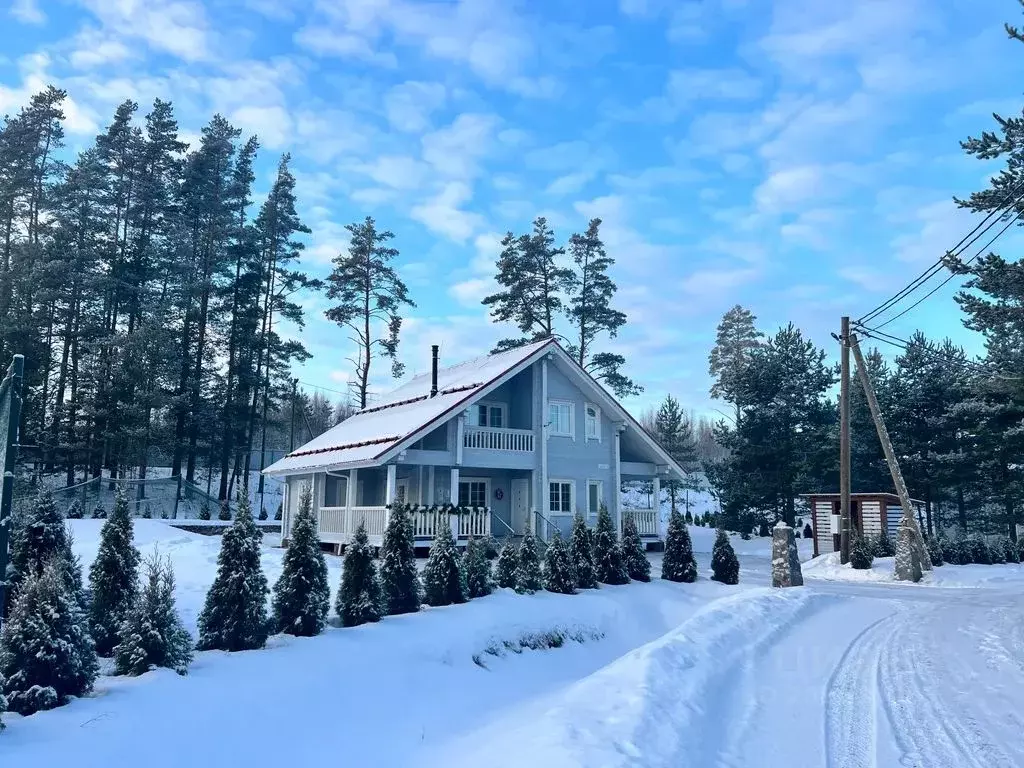 Дом в Ленинградская область, Выборгский район, Каменногорское ... - Фото 0