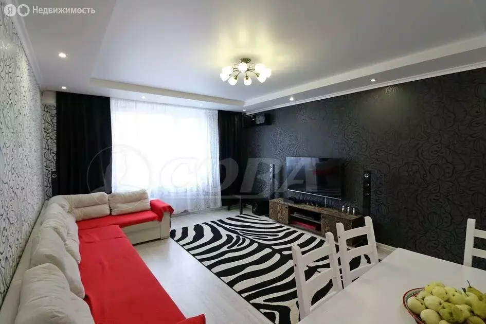 3-комнатная квартира: Тюмень, Заречный проезд, 37к1 (82.4 м) - Фото 0