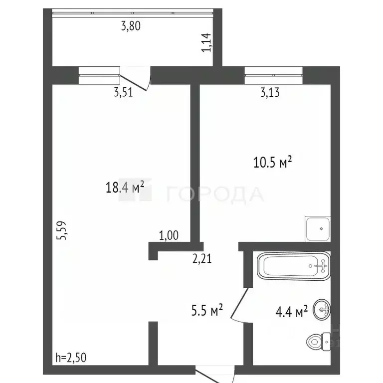 1-к кв. Алтайский край, Новоалтайск 8-й мкр, 21 (38.8 м) - Фото 1