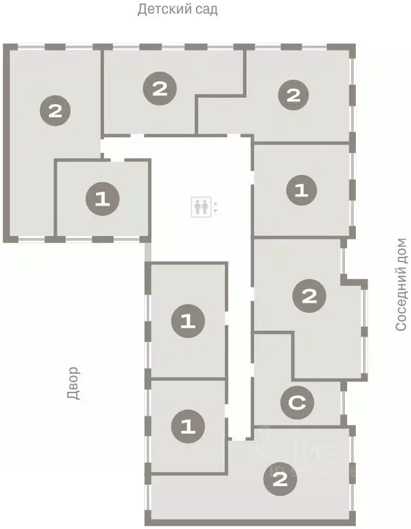 2-к кв. Свердловская область, Екатеринбург пер. Торфяной, 4 (71.3 м) - Фото 2