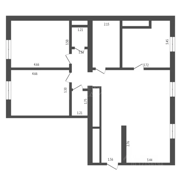 4-к кв. Тюменская область, Тюмень ул. Раушана Абдуллина, 3 (102.0 м) - Фото 1