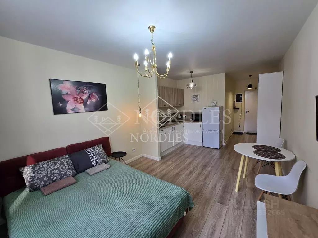 Студия Московская область, Балашиха ул. Яганова, 9 (21.8 м) - Фото 2