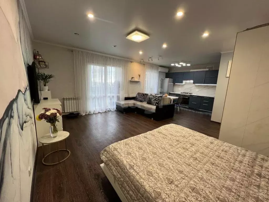 1-к кв. Татарстан, с. Пестрецы ул. Казанская, 15Г (46.6 м) - Фото 1