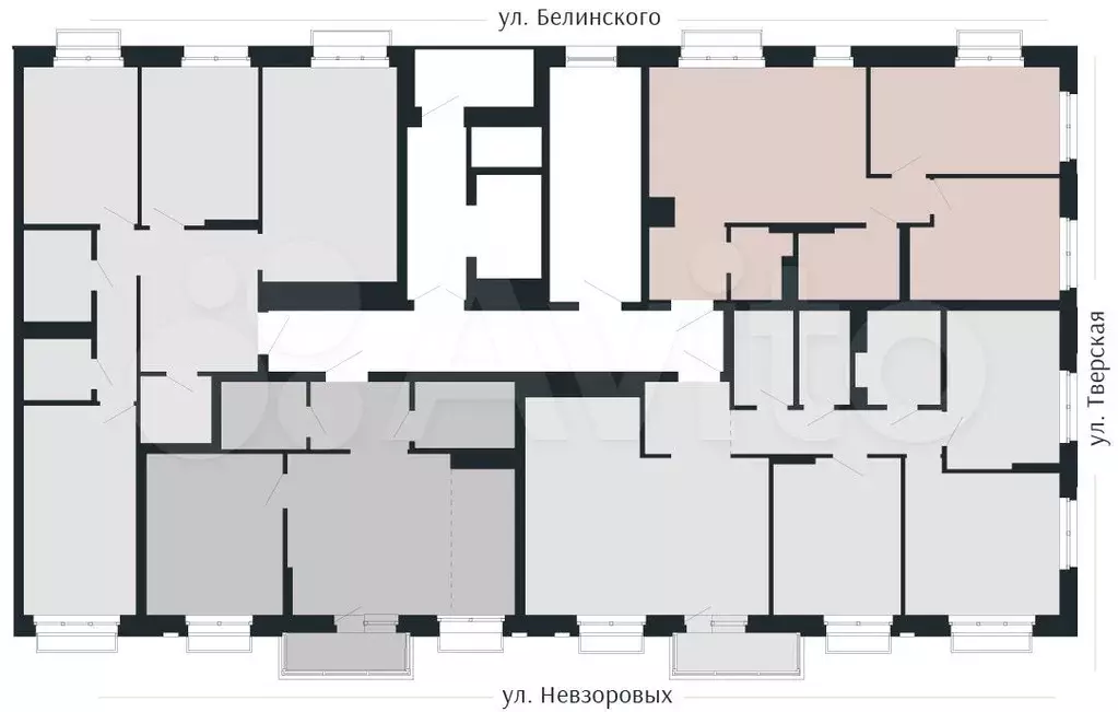 2-к. квартира, 61 м, 2/9 эт. - Фото 1