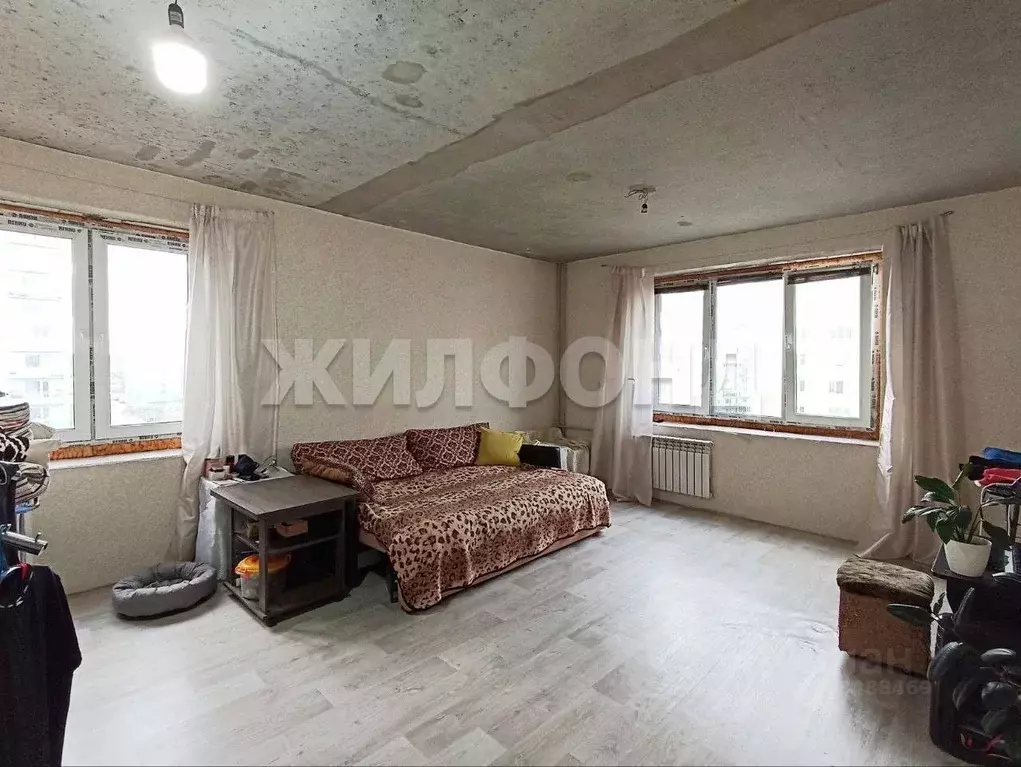 3-к кв. Новосибирская область, Новосибирск ул. Виктора Шевелева, 32 ... - Фото 2