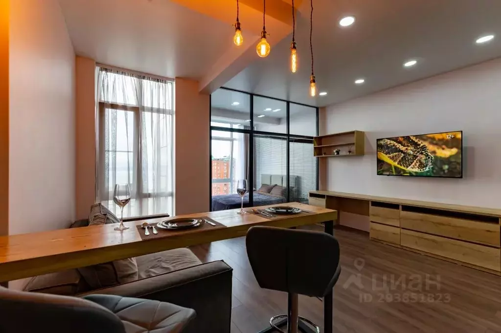 1-к кв. Приморский край, Владивосток ул. Прапорщика Комарова, 58 (40.0 ... - Фото 2