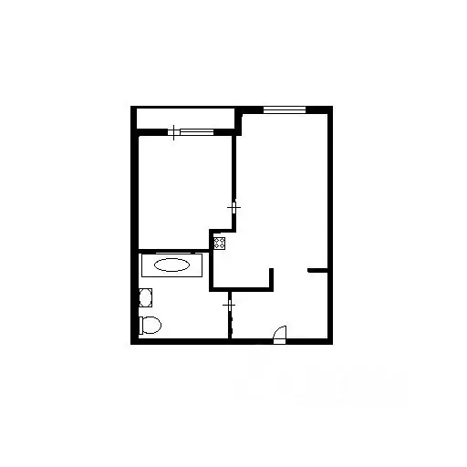 2-к кв. Новосибирская область, Новосибирск 2-я Обская ул., 154 (40.8 ... - Фото 2