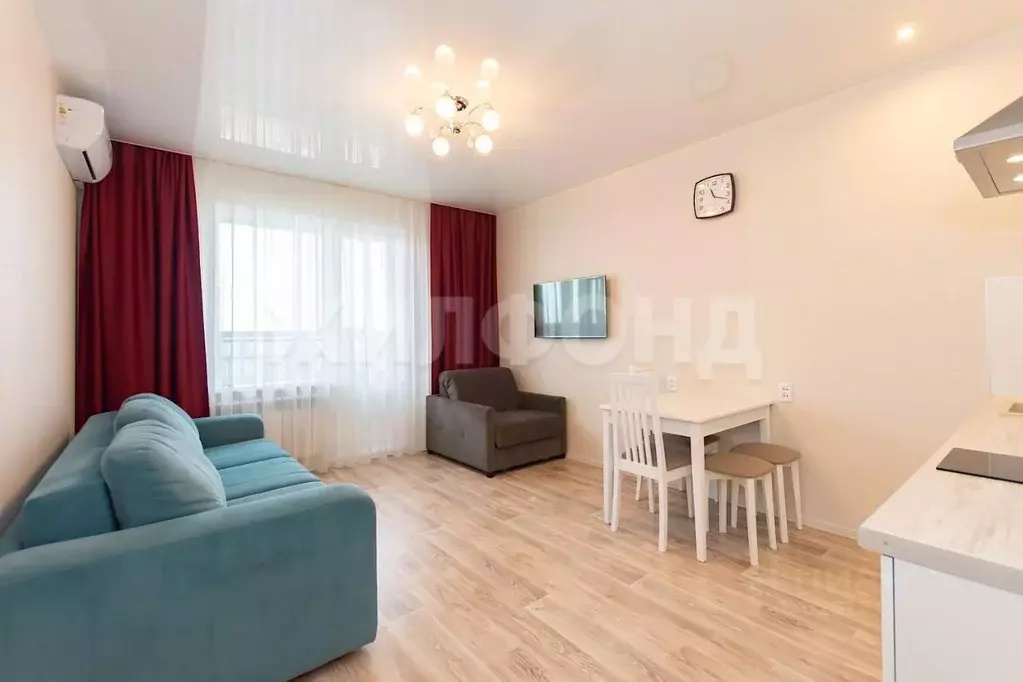 Студия Новосибирская область, Новосибирск ул. Гоголя, 26 (26.6 м) - Фото 1