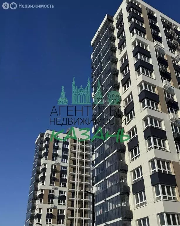 1-комнатная квартира: Казань, улица Михаила Миля, 3 (33.91 м) - Фото 1