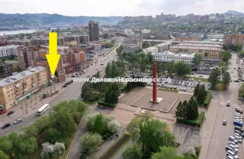 Офис в Красноярский край, Красноярск пл. Красная, 3Б (139 м) - Фото 1