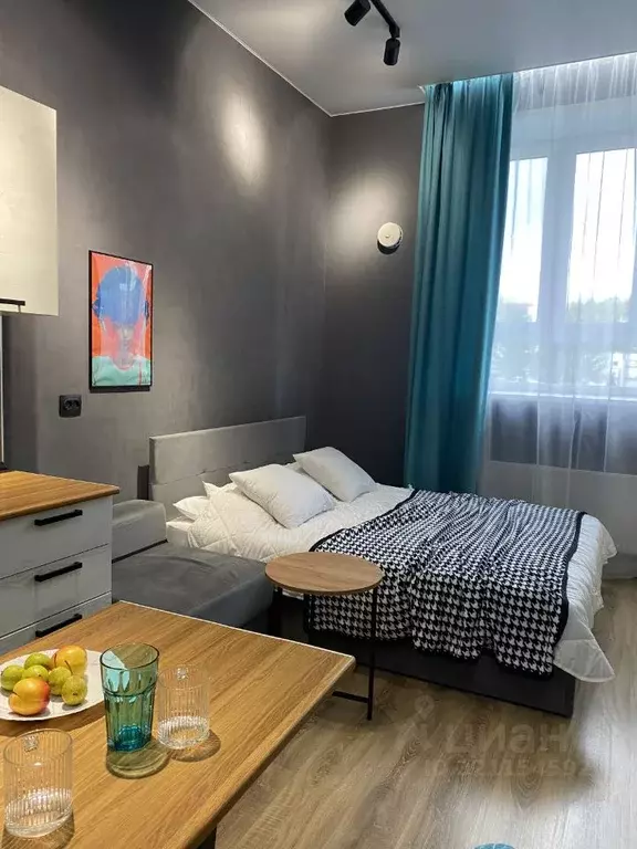 Студия Тюменская область, Тюмень ул. Республики, 204к6 (25.0 м) - Фото 0