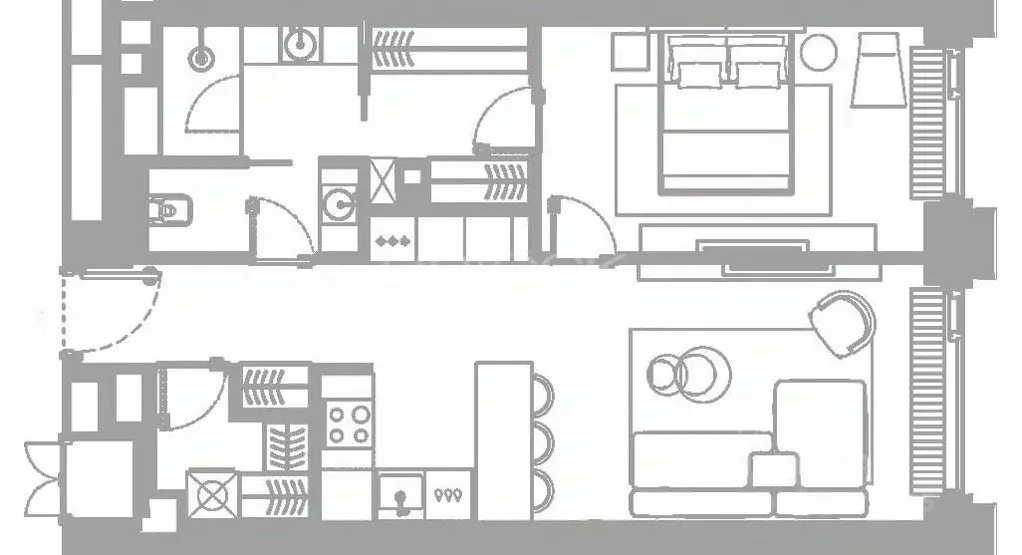 2-к кв. Москва Поклонная ул., 9 (63.0 м) - Фото 1