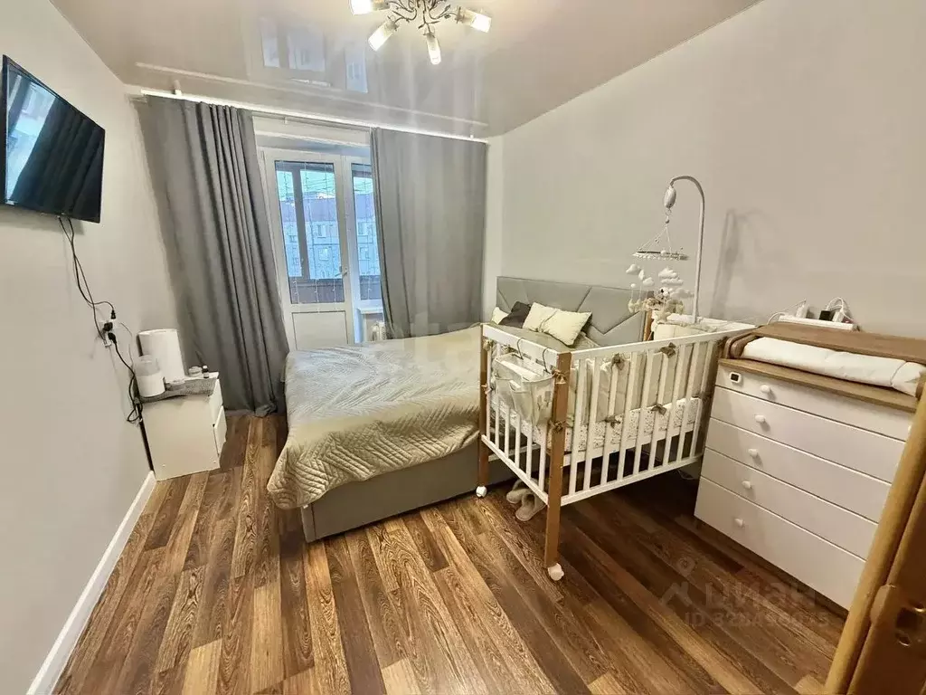 3-к кв. Курганская область, Курган Заозерный жилрайон, 5-й мкр, 30 ... - Фото 1