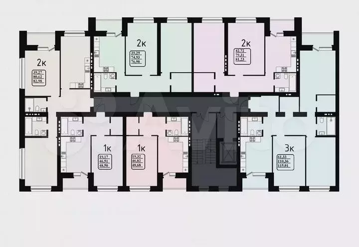 3-к. квартира, 115м, 6/8эт. - Фото 0