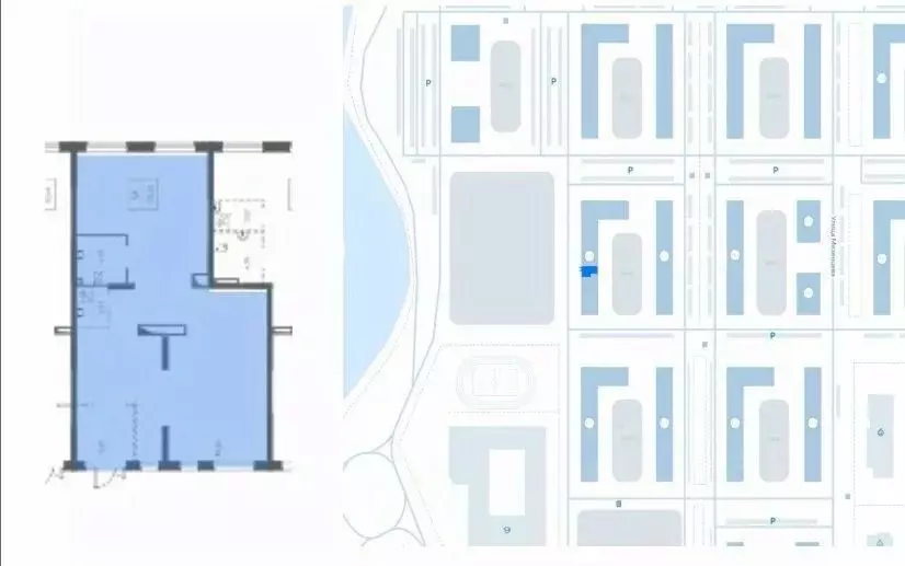 Торговая площадь в Московская область, Домодедово городской округ, с. ... - Фото 2