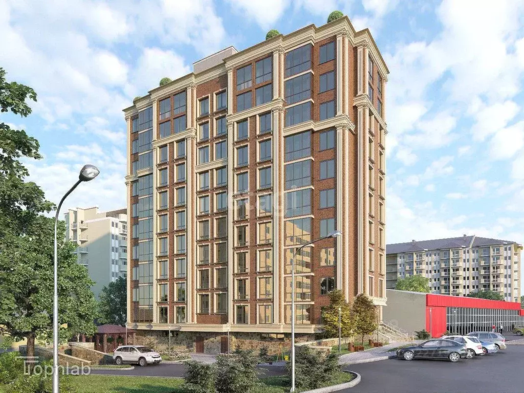 Студия Кабардино-Балкария, Нальчик ул. Атажукина, 2 (45.0 м) - Фото 2