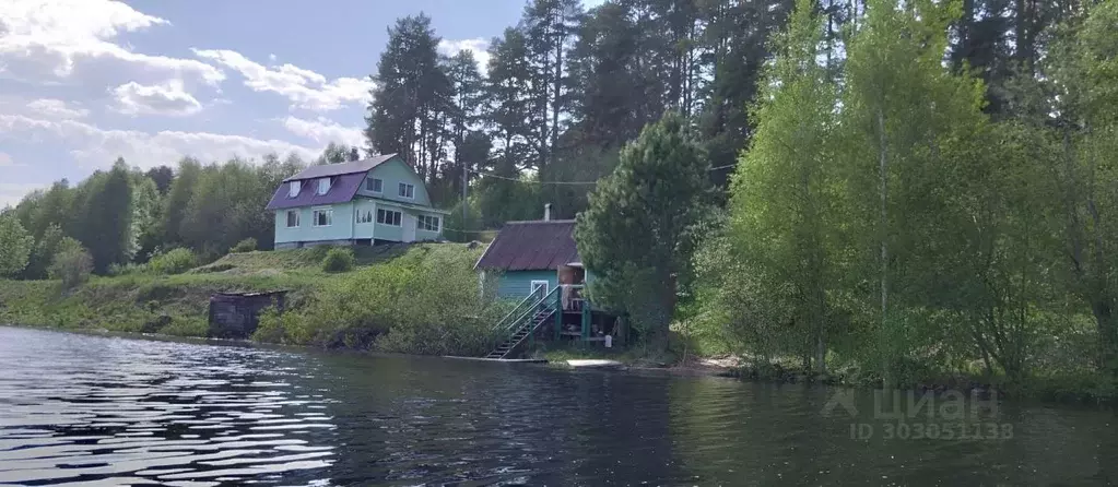 Дом в Карелия, Пряжинский район, Эссойльское с/пос, д. Сяргилахта  ... - Фото 1