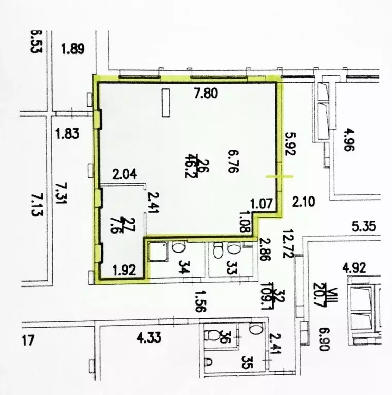 Офис в Пермский край, Пермь Стахановская ул., 52А (54 м) - Фото 2