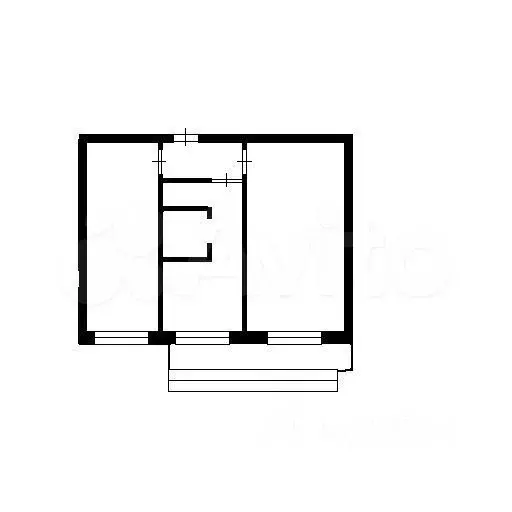 2-к. квартира, 50 м, 3/16 эт. - Фото 0