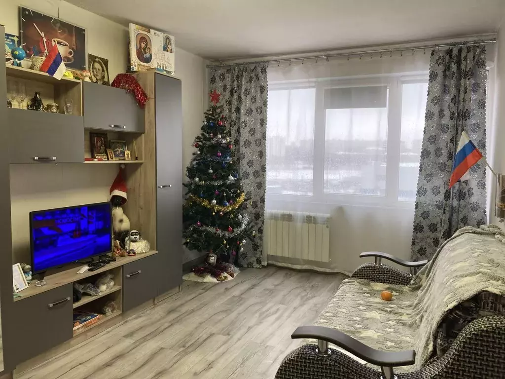 Квартира, 1 комната, 32.1 м - Фото 1