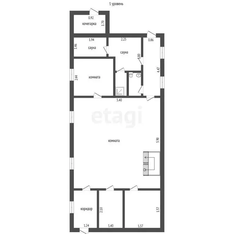 Дом в Тюменская область, Ишимский муниципальный округ, посёлок Детский ... - Фото 1