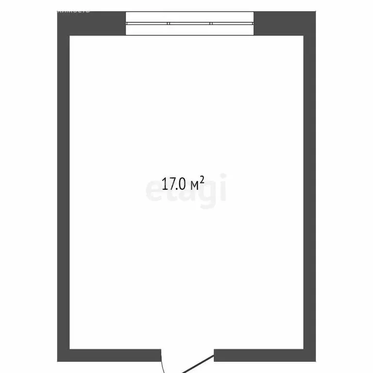 Квартира-студия: Ростов-на-Дону, переулок Салютина, 2Б (27 м) - Фото 1