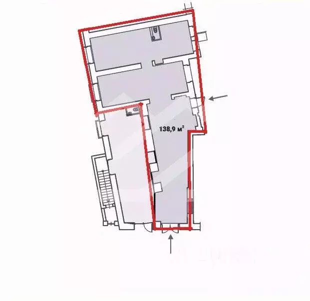 Торговая площадь в Москва ул. Земляной Вал, 25 (139 м) - Фото 2