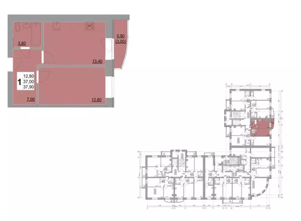 Продаётся 1-к квартира, 38 м - Фото 1