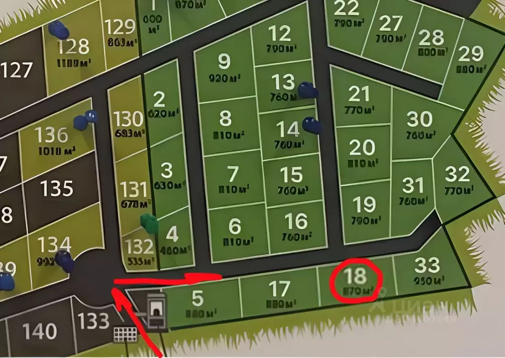 Участок в Ленинградская область, Всеволожский район, Колтушское ... - Фото 2