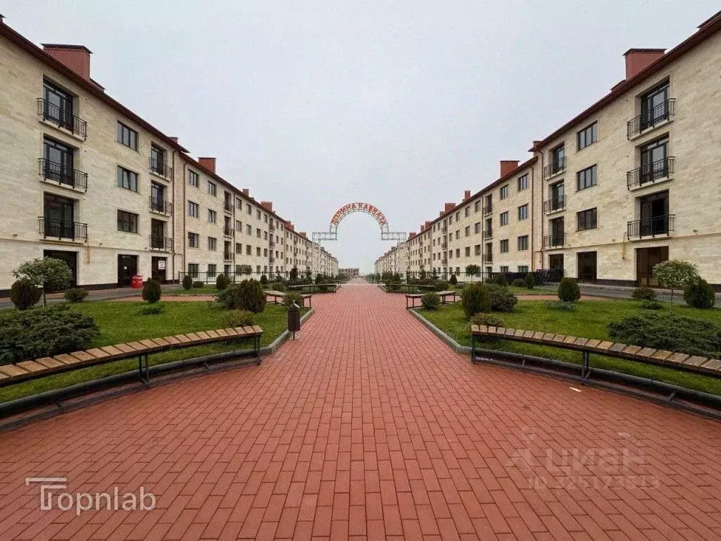 1-к кв. Кабардино-Балкария, Нальчик ул. Шогенова, 55к44 (45.0 м) - Фото 1