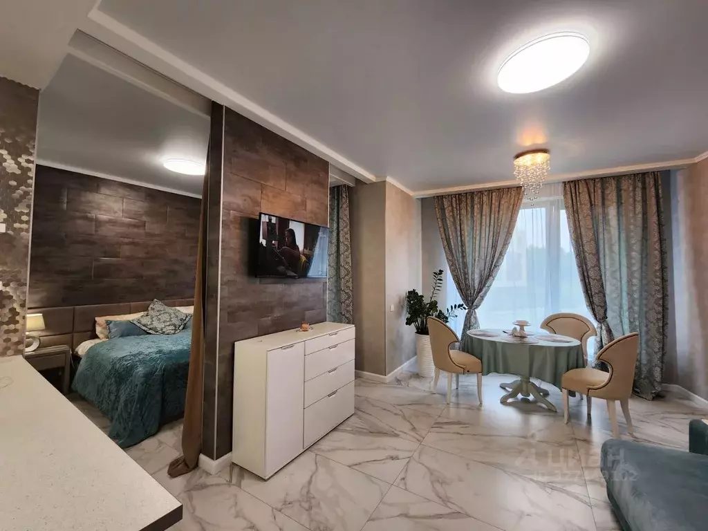 Свободной планировки кв. Санкт-Петербург Приморский просп., 46 (50.0 ... - Фото 2