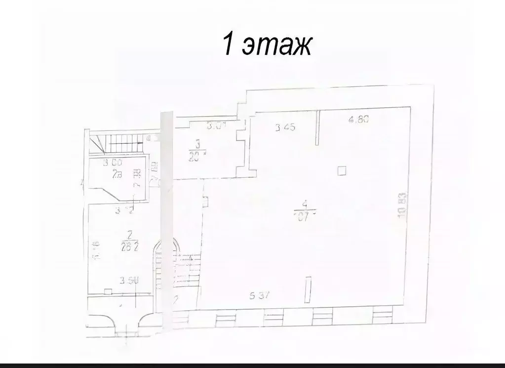 Помещение свободного назначения в Москва просп. Мира, 5к1 (620 м) - Фото 1