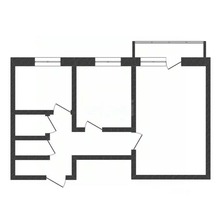 2-к кв. Нижегородская область, Балахна просп. Революции, 91 (42.0 м) - Фото 2