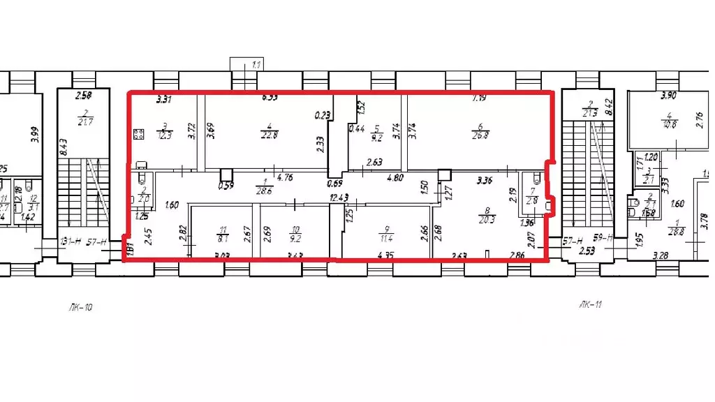 Помещение свободного назначения в Санкт-Петербург Конногвардейский ... - Фото 0
