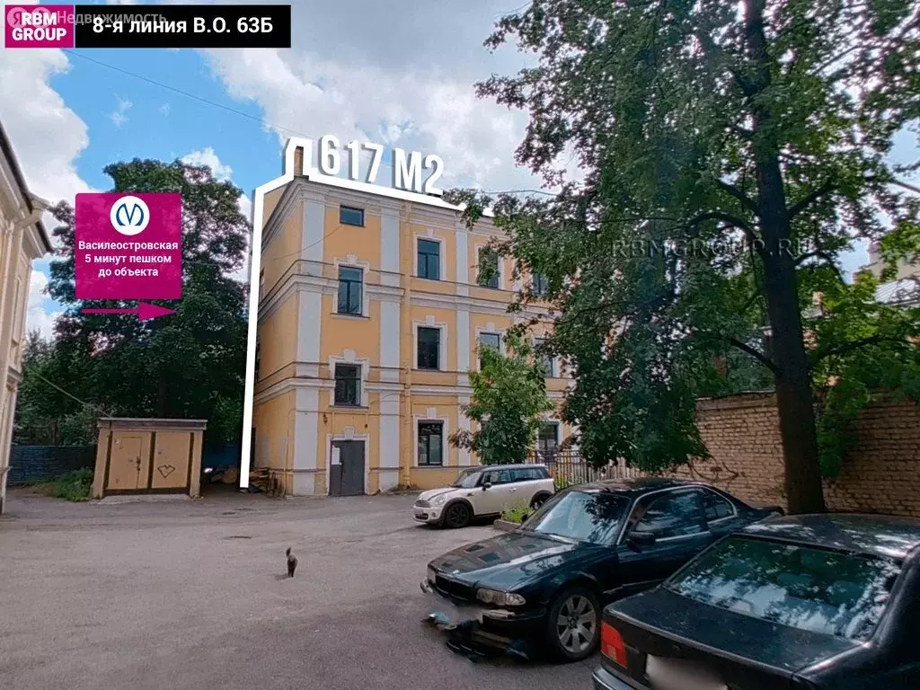 Помещение свободного назначения (617 м) - Фото 2