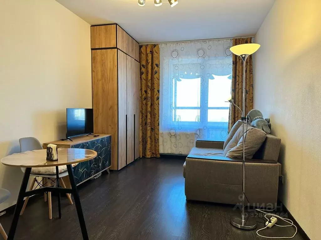 Студия Санкт-Петербург просп. Буденного, 23к1 (24.3 м) - Фото 2