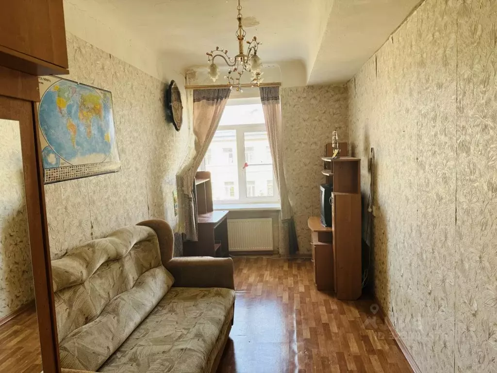 Комната Санкт-Петербург 19-я Васильевского острова линия, 12 (13.3 м) - Фото 0