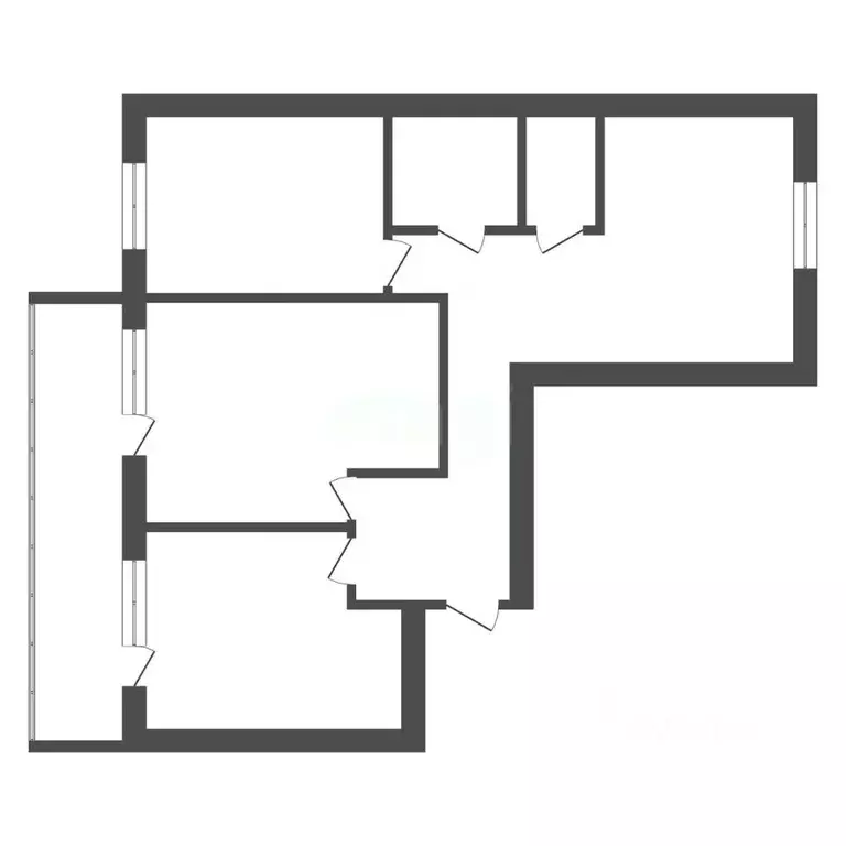 3-к кв. Амурская область, Благовещенск ул. Воронкова, 12 (67.0 м) - Фото 2