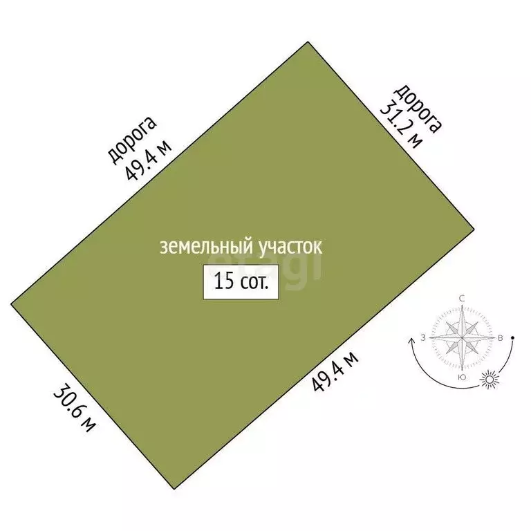 Участок в село Красноусольский, улица Воробьёва (15 м) - Фото 1