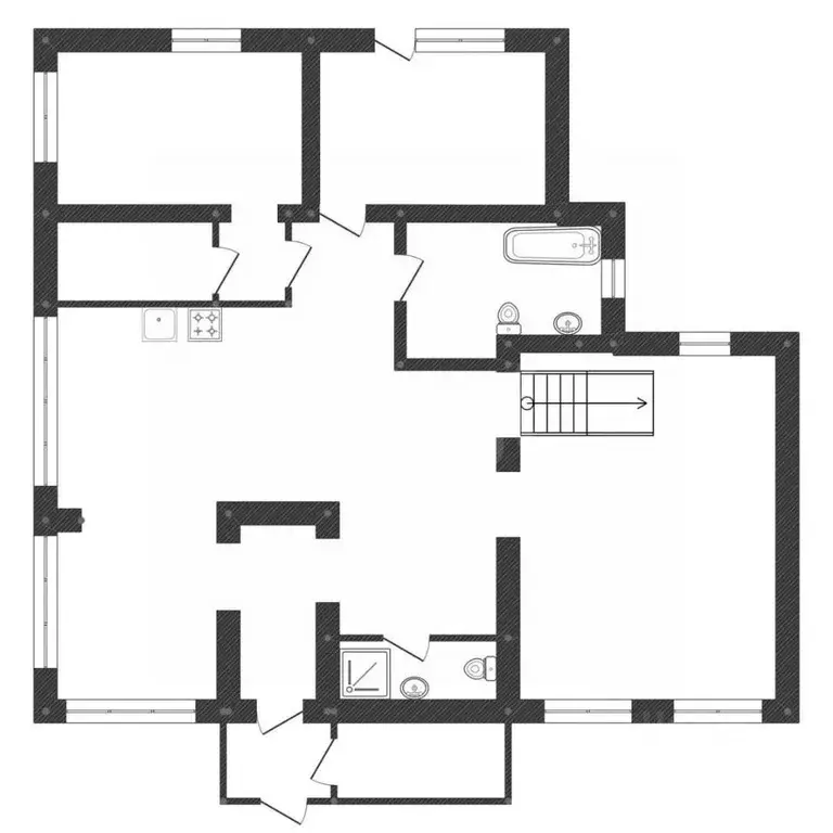 Дом в Башкортостан, Уфа городской округ, д. Жилино ул. Фронтовиков, 45 ... - Фото 2