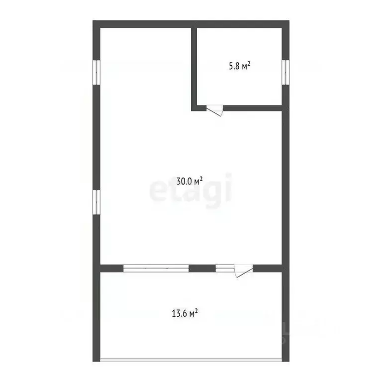 Дом в Псковская область, Печорский муниципальный округ, д. Печки  (50 ... - Фото 2