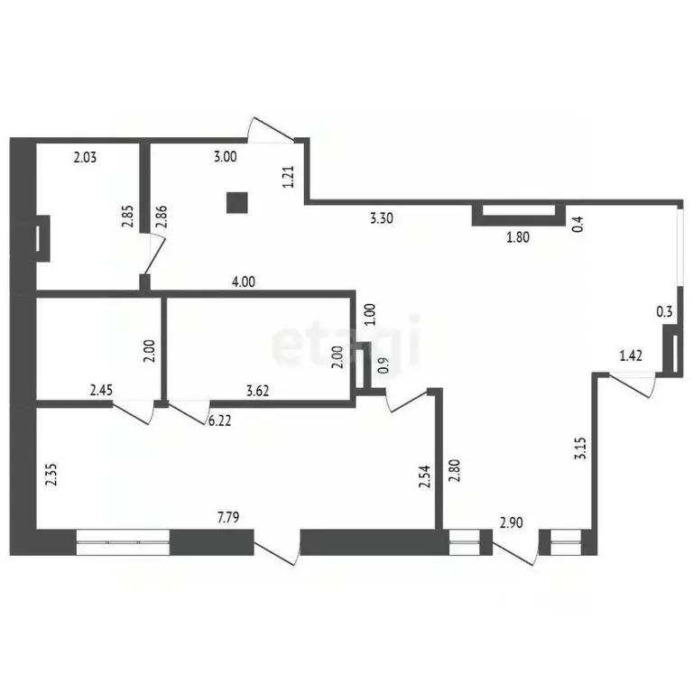 Офис в Севастополь просп. Античный, 12Б (31 м) - Фото 2