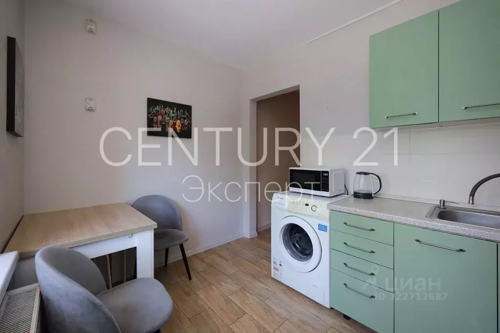 1-к кв. Калининградская область, Зеленоградск ул. Лермонтова, 4А (38.3 ... - Фото 1