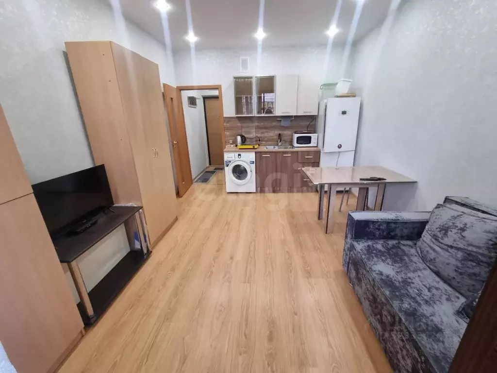 Студия Московская область, Воскресенск Новлянский мкр, ул. Кагана, 19 ... - Фото 1