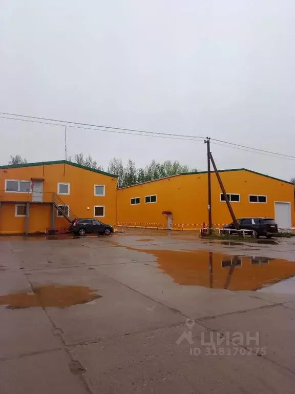 Склад в Ленинградская область, Всеволожский район, д. Новое Девяткино ... - Фото 1