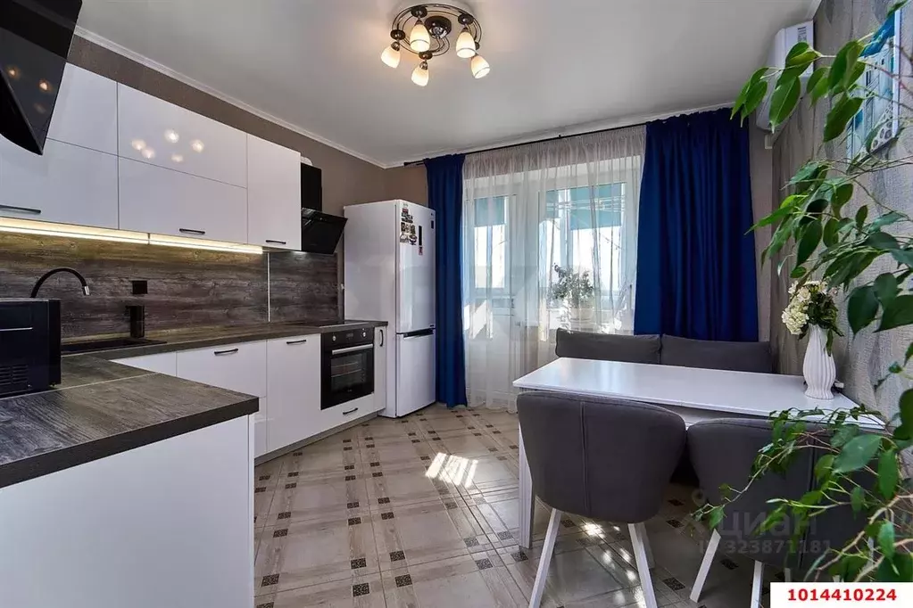 1-к кв. Краснодарский край, Краснодар Фестивальный мкр, Солнечный мкр, ... - Фото 1