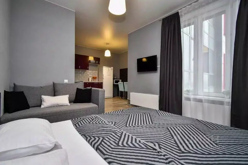 1-к кв. Красноярский край, Красноярск ул. Алексеева, 46 (28.0 м) - Фото 1