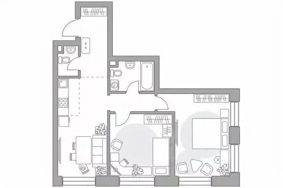 3-к кв. Москва Дубининская ул., 17 (63.45 м) - Фото 0